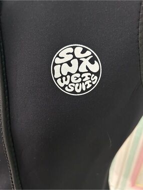 Women’s Black Neoprene Swim Wetsuit